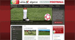 Desktop Screenshot of algarvefootball.com